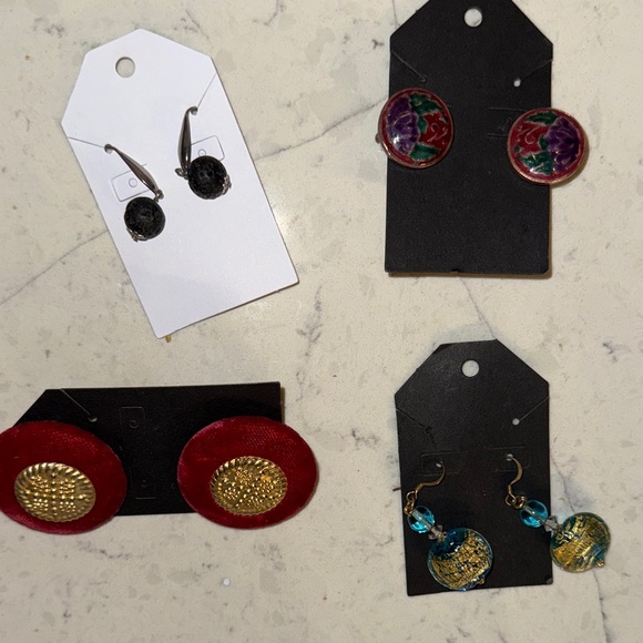 Kohl's Jewelry - Kohl's set of 4 earrings